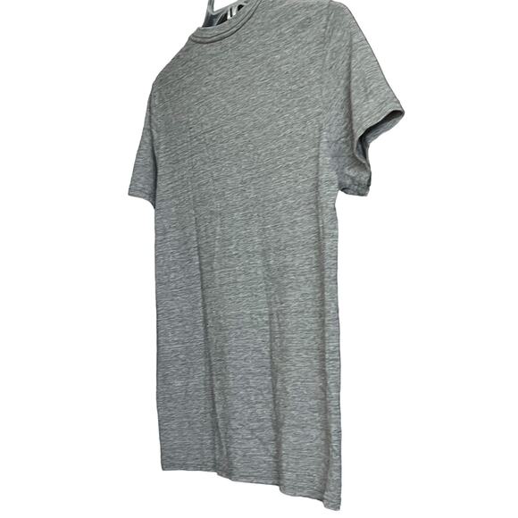 AMERICAN EAGLE V-NECK T-SHIRT, WOMENS, M (ATHLETIC FIT), GREY, A E LEGEND - Picture 5 of 9